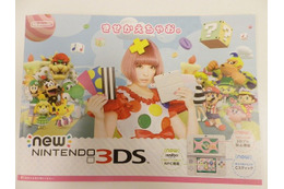 きゃりー表紙の「New 3DS」パンフレット配布中、「きせかえ」にフェルトやエンボス素材も! 画像