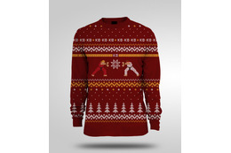 『ストリートファイター』のクリスマスセーター！カプコンの公式製品 画像