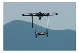 立ち入り禁止区域で監視「火山探査ロボットシステム」 東北大ら 画像