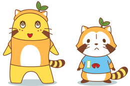 ふなっしー、アライグマになる!「ラスカル」とのコラボグッズが発売! 画像