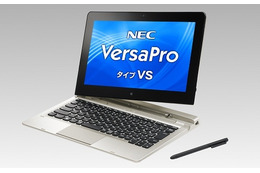 NEC、教育機関やビジネス向け11.6型Windowsタブレット「VersaPro タイプVS」 画像