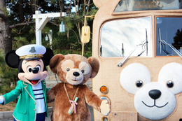 ふわふわ&かわいい! ディズニーシーの「ダッフィーバス」 画像