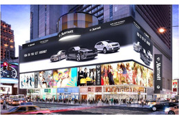 三菱電機、NYタイムズスクエアに世界最大の4Kビジョン 画像