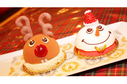 クリスマス限定! ディズニーイクスピアリのスイーツは「雪だるま食べよう」! 画像