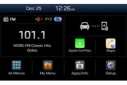【CES 2015】ヒュンダイ、アップル CarPlayやグーグル Android Autoと連携するオーディオ 画像