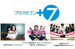 フジテレビ、最新ドラマなどを無料配信する新サービス「+7」をトライアルスタート 画像
