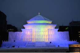 「さっぽろ雪まつり」を8Kスーパーハイビジョンで! 画像