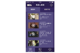 「Dlife」、見逃した番組を視聴できるアプリ公開……アプリだけの先行配信も 画像