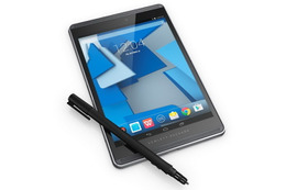 紙に書いたものをデジタル化できるペン付属の8型タブレット「HP Pro Slate 8」