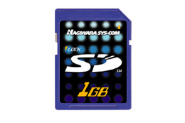 ハギワラ、1GバイトのSDメモリーカード発売 画像