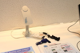 【SS2015速報リポート033】ハンズフリーで入退室&ログ管理+カメラ連動が行えるフードディフェンス 画像