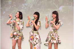 【フォトレポート】Perfumeが森の妖精に変身! 「サッポロ グリーンアロマ」 画像