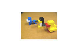 動物の形にも組み上げ可能! ブロック型USBフラッシュメモリ 画像