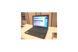 レノボ、薄さ18.6mm/1.42kgの小型・軽量ノートPC「ThinkPad X300」 画像