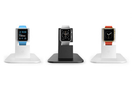 見やすい高さに設置!Apple Watch用充電スタンドが5月中旬に発売 画像