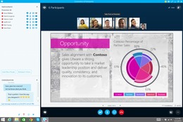 マイクロソフト、「Skype for Business」提供開始……Microsoft LyncとSkypeを統合 画像