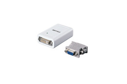 バッファロー、DVI/D-Sub両対応のUSBディスプレイアダプタ 画像