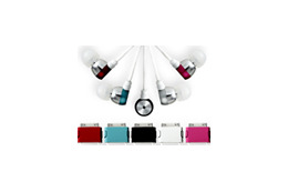 iPod専用のネックストラップ式カナル型イヤホン——iPod nanoにあわせた5カラーバリエーション 画像