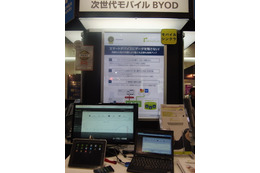 【Interop 2015 Vol.39】スマートデバイスをシンクライアント化できる「Remotium」 画像