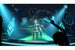 【E3 2015】初音ミクが登場!VRライブを鑑賞 画像