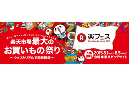 楽天、リアルイベント「楽フェス」を初開催……東京ビッグサイトで5日間 画像