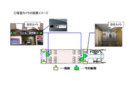 JR東海とJR西日本、新幹線車内の防犯カメラの増設を発表 画像