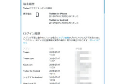 Twitter、ログインした場所や端末が分かる「Twitterデータ」開始