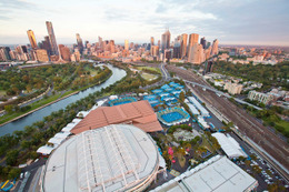 テニス全豪オープンのWi-Fi利用状況……会場内で接続されたデバイスは7万7000台 画像