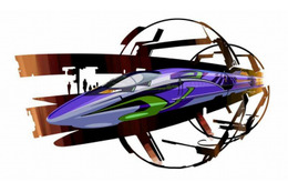 山陽新幹線×エヴァ始動! 特別車両「500 TYPE EVA」が今秋運行開始 画像