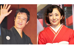 堺雅人、妻・菅野美穂の男児出産を報告!「よくがんばりました」 画像