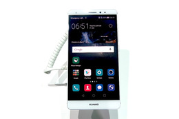 【IFA 2015】日本でも発売へ、HuaweiがForce Touch搭載のフラッグシップスマホ「Mate S」発表 画像