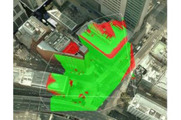 カメラ5台による航空写真を駆使、都内の3次元空間写真データを提供開始 画像