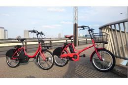 ドコモ・バイクシェア、東京都中央区で電動自転車シェアサービスを開始 画像