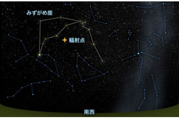 みずがめ座δ流星群、明日28日にピークへ 画像