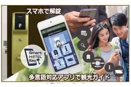 フロント業務の簡略化ができるホテル向けスマートロックシステムが登場 画像