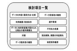 経産省、データ取引に関する契約ガイドラインを公開……注意点をチェックリスト化 画像