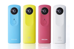 全天球カメラ「RICOH THETA m15」、直接動画をiPhoneに転送可能……アプリ更新 画像