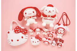 キティやマイメロたちもクリスマスカラーに! サンリオ冬季グッズ公開 画像