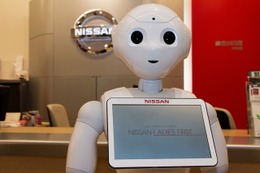 Pepper、日産販売店での勤務開始 画像