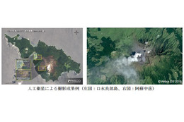 全国26火山の衛星画像を提供開始……防災から教育＆観光利用まで 画像