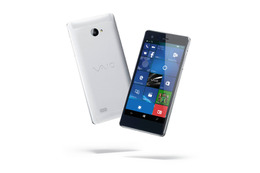 “VAIOスマホ”第2弾、Windows 10スマホ「VAIO Phone Biz」発表! MVNOでも取り扱いへ 画像