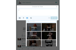 Twitter、スタンプ感覚でGIFを送れる「GIF検索」追加 画像