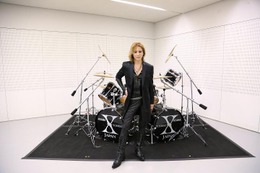 X JAPANのYoshiki、ドラムセットを震災復興のチャリティーオークションへ 画像