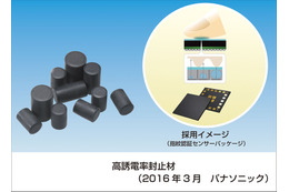 指紋認証センサーパッケージの小型・薄型化を実現する封止材を製品化 画像