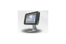 iMac風デザインのiPod touch専用アルミスタンド 画像