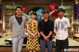 波瑠、とんねるず「食わず嫌い」で岡崎慎司と対決! 画像