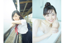 福原遥が2nd写真集「はるかかなた」!セーラー服、泡風呂、水着… 画像