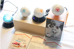 犬、猫のストレスを解消！一緒に遊んでくれるガジェット「Friendsbot」 画像