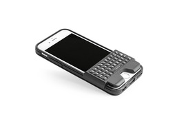 iPhoneをBlackberry風に!QWERTYキーボード付きケース「Thunderbird」 画像