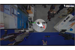 精度98%の人数カウントを実現するステレオネットワークカメラ 画像
